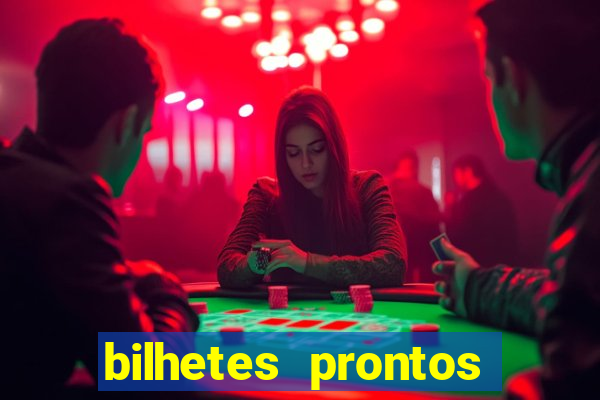 bilhetes prontos apostas esportivas